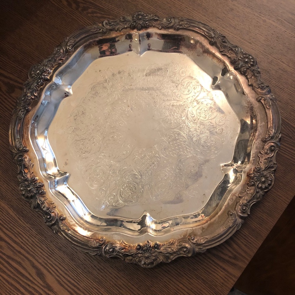 FB Rogers Silver Co. 1883 Silver Platter/Tray 6734